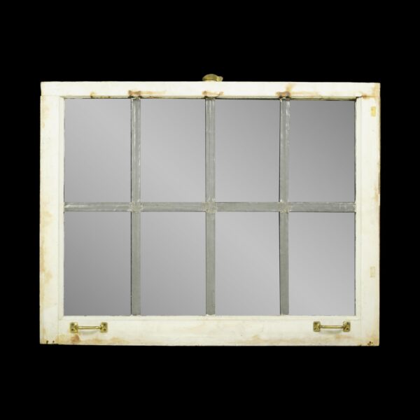 Altered Antiques - Reclaimed Silvered Glass Window Converted Wall Mirror