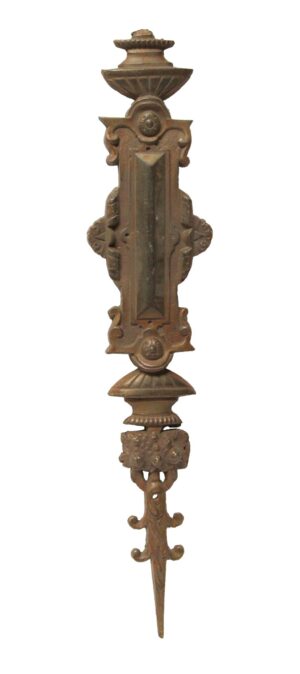 Applique - Large Bronze Antique Applique