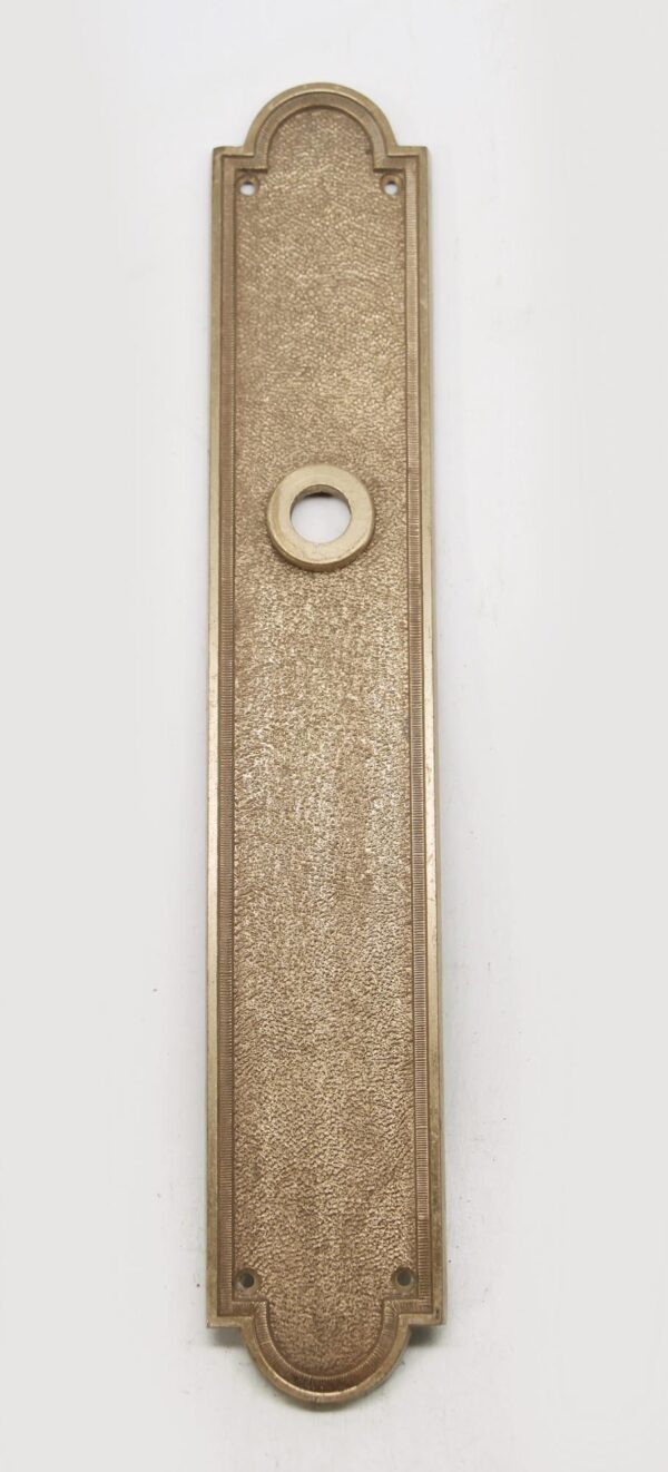 Back Plates - Single French 11.375 Back Plate