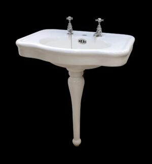 Bathroom - Antique French Bathroom Sink with Peg Leg