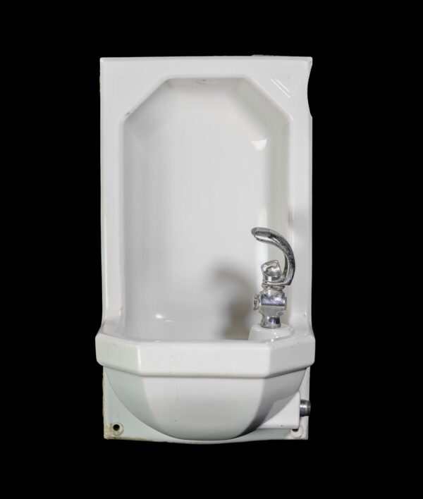 Bathroom - Art Deco Porcelain Wall Mount Drinking Fountain