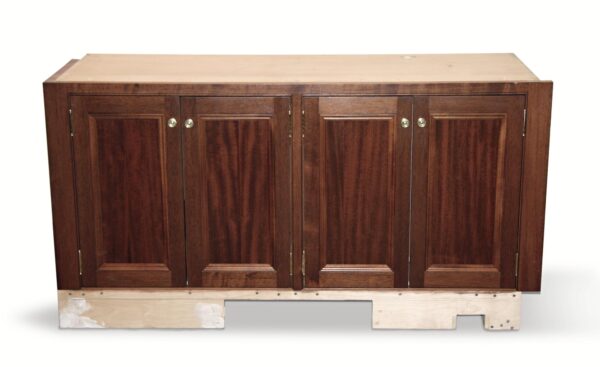 Bathroom - Reclaimed Walnut 58 in. Bathroom Vanity Cabinet