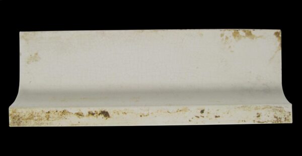 Bull Nose & Cap Tiles - Reclaimed White Inside Corner Tile Set