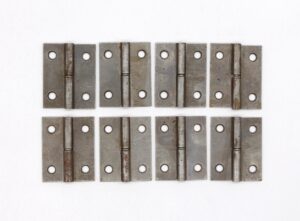 Cabinet & Furniture Hinges - Set of 8 Steel 2 x 1.625 Butt Cabinet Hinges