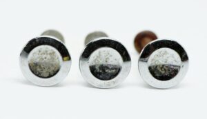 Cabinet & Furniture Knobs - Mid Century Concentric 0.75 in. Chrome Drawer Cabinet Knob