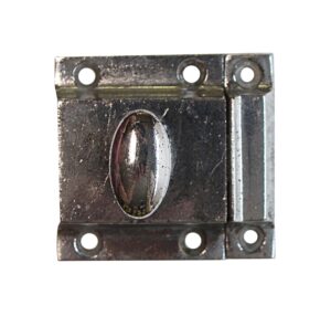 Cabinet & Furniture Latches - Antique Russwin Chrome 2.25 in. Cabinet Latch