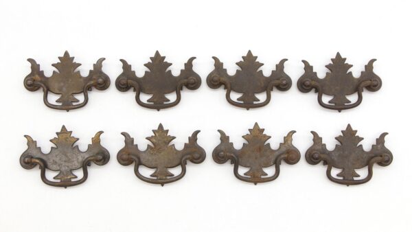 Cabinet & Furniture Pulls - Set of 3.25 in. Chippendale Steel Bail Dresser Drawer Pulls