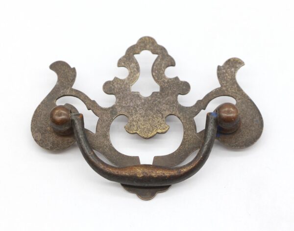 Cabinet & Furniture Pulls - Vintage 2.875 in. Brass Chippendale Dresser Drawer Bail Pull