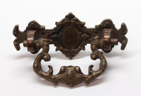Cabinet & Furniture Pulls - Vintage 3.75 in. French Bronze Drawer Bail Pull