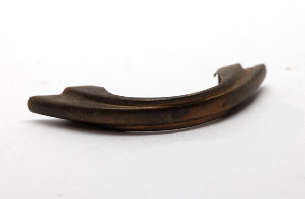 Cabinet & Furniture Pulls - Vintage 4 in. Art Deco Pressed Brass Bridge Drawer Pull