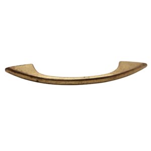 Cabinet & Furniture Pulls - Vintage 4.375 in. Art Deco Brass Bridge Drawer Pull