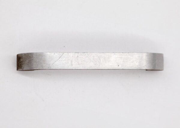 Cabinet & Furniture Pulls - Vintage 4.5 in. Modern Brushed Aluminum Bridge Drawer Pull