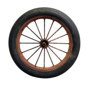 Car Fronts & Parts - Original Goodyear Tractor Wheel
