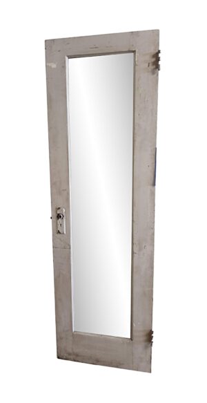 Closet Doors - Antique Mirror Pane Wood Closet Door 83 x 26