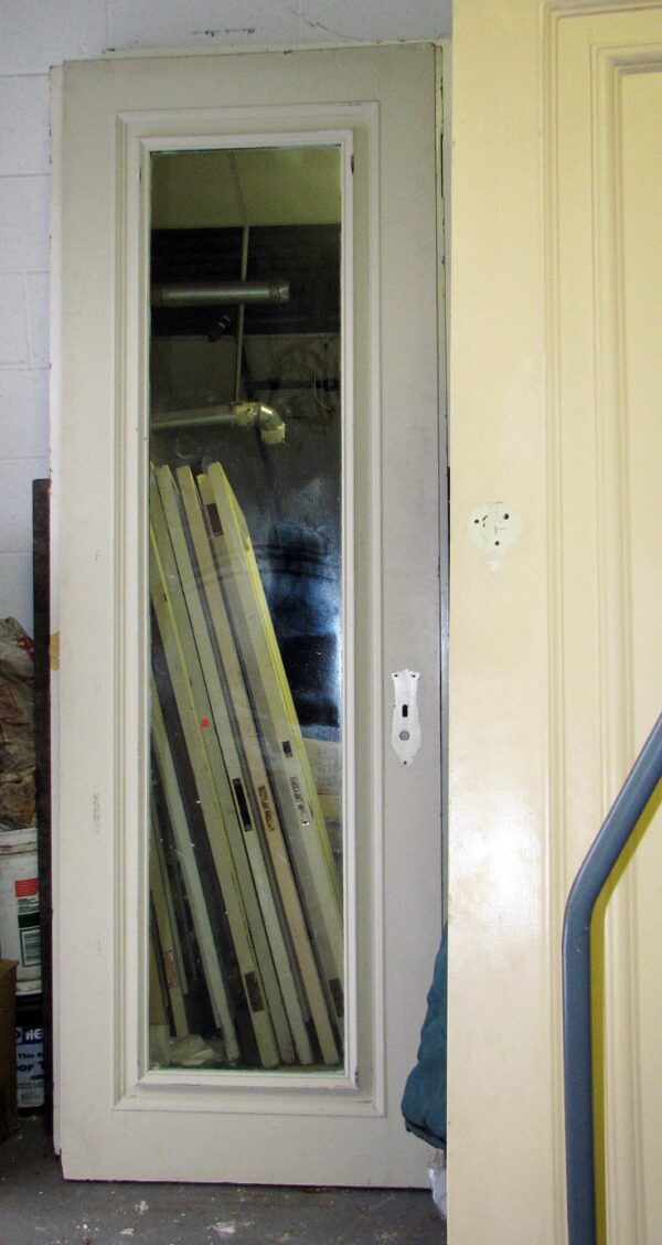 Closet Doors - Vintage Mahogany Mirror Closet Door from the Plaza Hotel 88.5 H