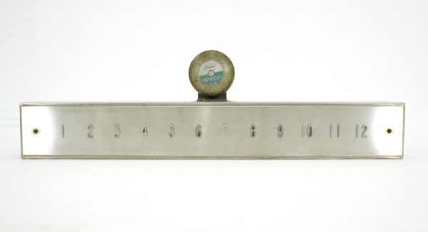 Collectibles - Belmont Racetrack Steel Winning Lane Horse Bell Indicator