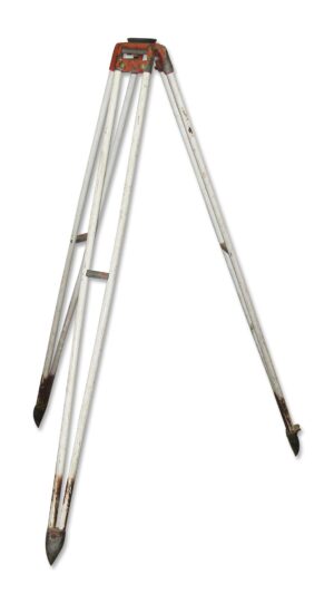 Collectibles - Vintage 60 in. Metal Surveyors Tripod