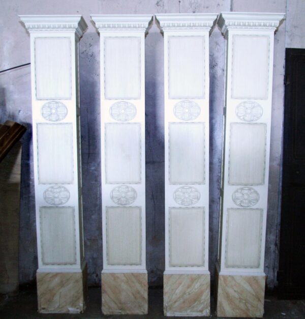 Columns & Pilasters - Ornate Pedestal Column Archway Moldings