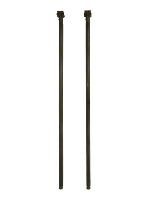 Columns & Pilasters - Pair of Reclaimed 190 in. Tall Bronze Ionic Columns