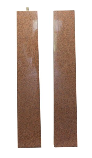 Columns & Pilasters - Pair of Rectangular Granite Column Pillasters