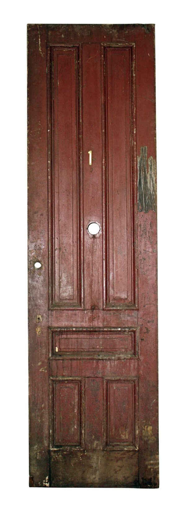 Commercial Doors - Antique 5 Pane Wood Apartment Door 107 x 29.75