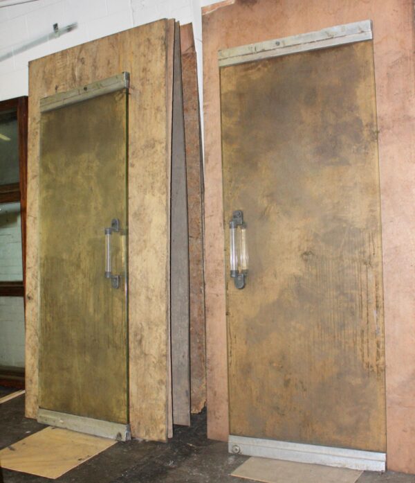 Commercial Doors - Mid Century Modern Glass & Aluminum Entry Doors 84 x 66