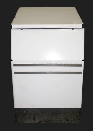 Commercial Furniture - 1940s White Enamel Counter for Scale from Meat Shop