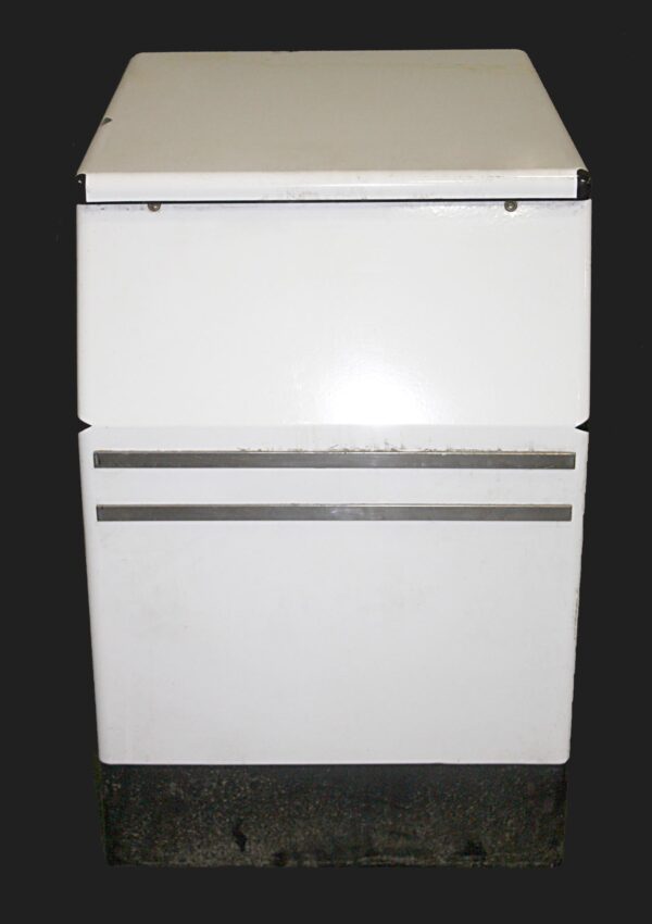 Commercial Furniture - 1940s White Enamel Counter for Scale from Meat Shop