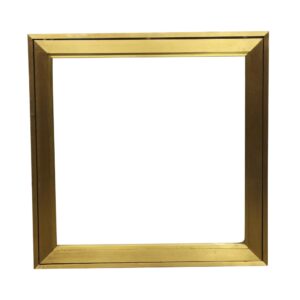 Commercial Furniture - Recessed Brass Display Case with Bulletproof Glass