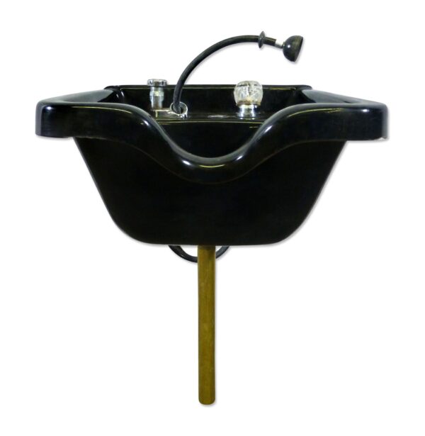 Commercial Furniture - Vintage Black Wall Mount Beauty Salon Sink