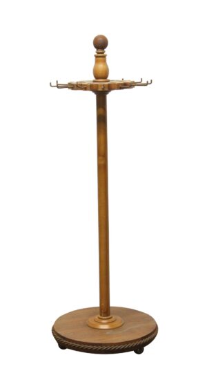 Commercial Furniture - Wooden Vintage Belt - Scarf Rack