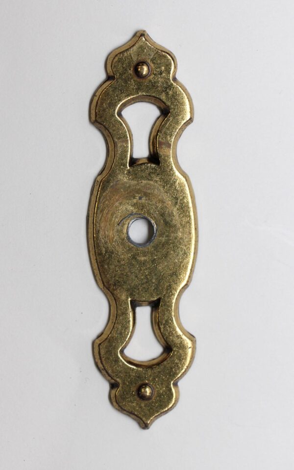 Curtain Hardware - Waldorf Astoria Brass Curtain Tie Back Plate