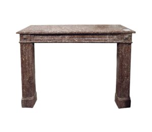 Danny Alessandro Mantels - Late 19th Century Pink Louis XVI French Marble Mantel