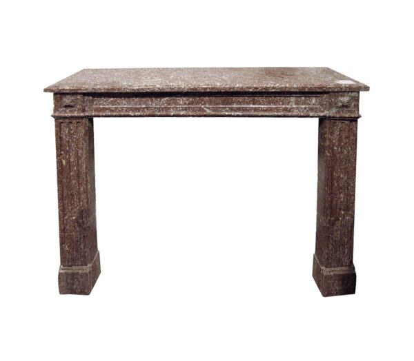 Danny Alessandro Mantels - Late 19th Century Pink Louis XVI French Marble Mantel