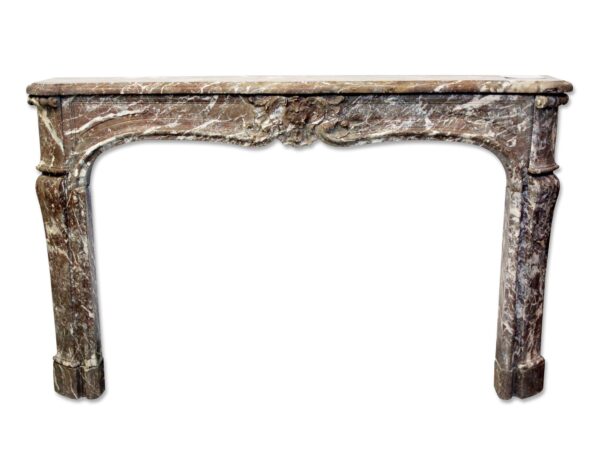Danny Alessandro Mantels - Rouge Royal French Louis XV Antique Marble Mantel