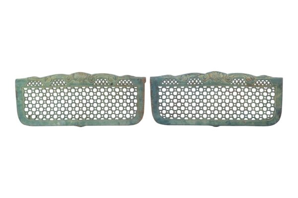 Decorative Metal - Pair of Antique Ornate Cast Iron Treadle Pedals