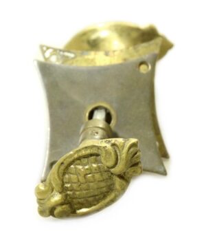 Door Knob Sets - Antique French Brass Oval Passage Door Knob Set