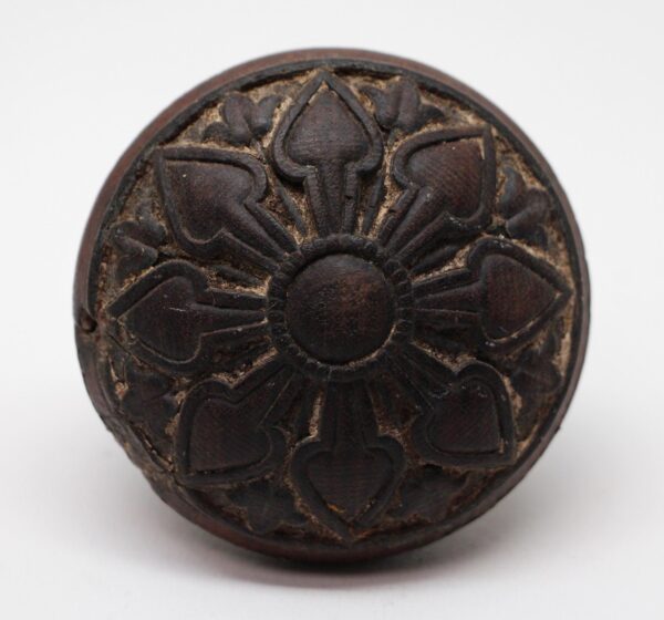 Door Knobs - 8 Fold Ornamental Wooden Door Knob