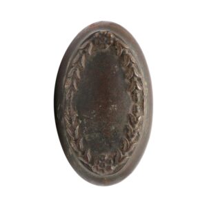 Door Knobs - Antique 1890s Corbin Boston Bronze Oval Door Knob