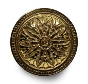 Door Knobs - Antique Hopkins & Dickinson Brass Entry Door Knob