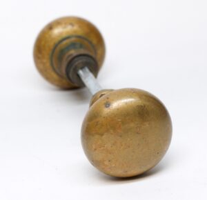Door Knobs - Antique Petite Patina Bronze Door Knobs