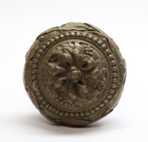 Door Knobs - Cast Bronze Interior Swirl Door Knob