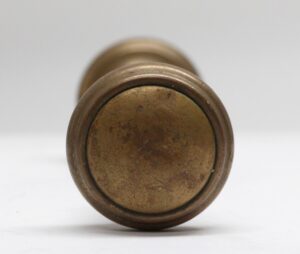 Door Knobs - Concentric Pair of Antique Brass Door Knobs