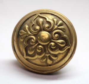 Door Knobs - Old English Brass Oxford Entry Door Knob