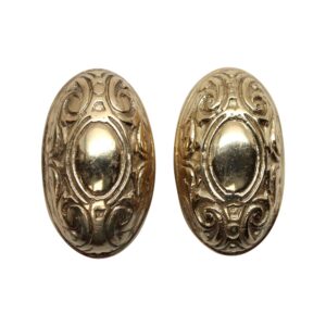 Door Knobs - Replica Yale & Towne Flemish Renaissance Oval Largo Door Knobs