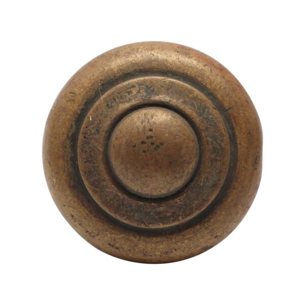 Door Knobs - Vintage Cast Bronze Concentric Entry Door Knob