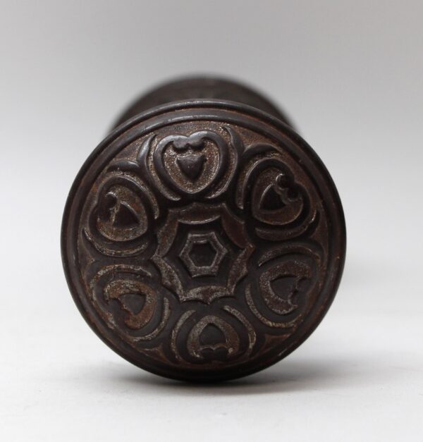 Door Knobs - Wrought Iron Yale & Towne Five Fold Florian Door Knobs