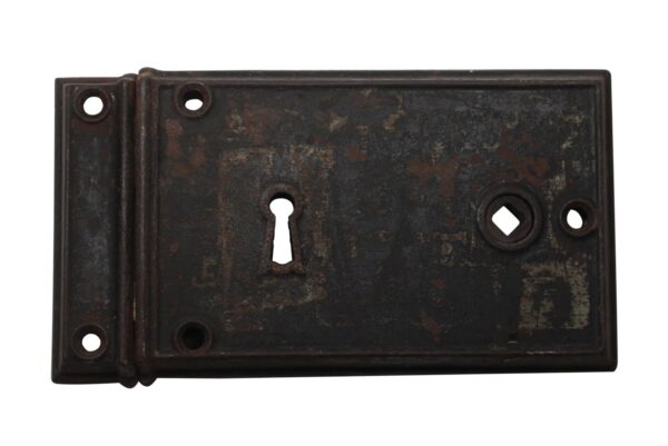 Door Locks - Antique 7.25 in. Cast Iron Surface Mount Door Rim Lock Door Locks - Antique 7.25 in. Cast Iron Surface Mount Door Rim Lock