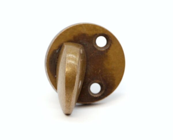 Door Locks - Antique Bronze Round Thumb Lock Latch