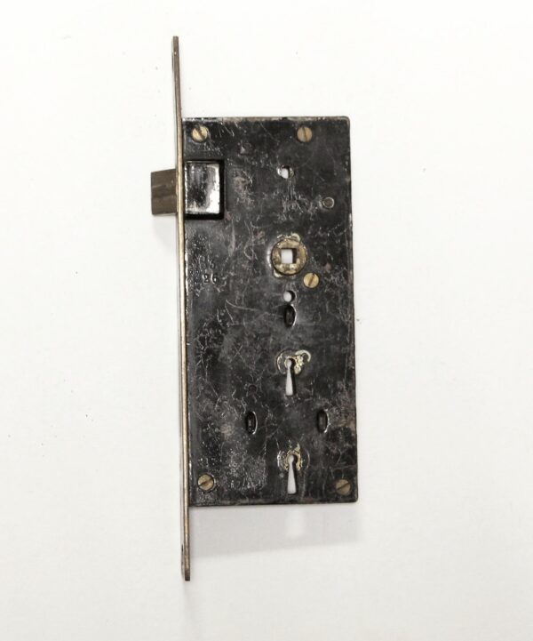 Door Locks - Antique Narrow Brass Double Keyhole Door Mortise Lock